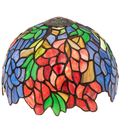 Meyda Tiffany Lighting 17315 Tiffany Laburnum Shade Lamp Shade Bronze / Dark