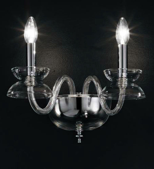 Meyda Tiffany Marin 174420 Wall Light - Chrome,Crystal