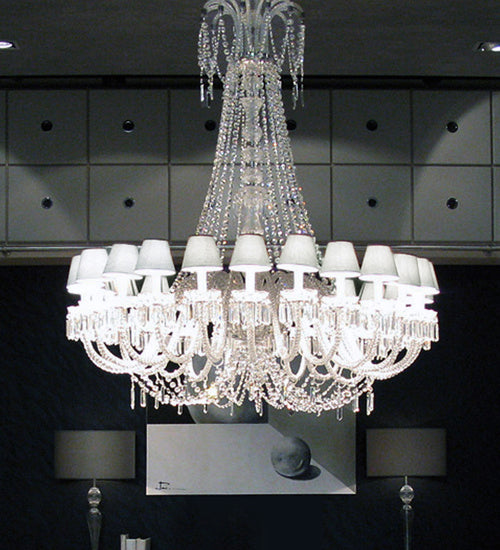 Meyda Tiffany Byblos 175240 Chandelier Light - Chrome,Crystal