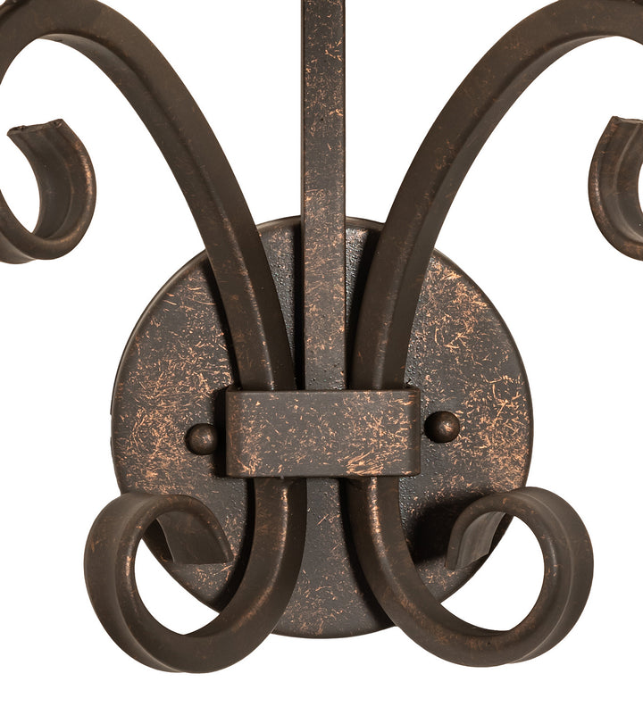 Meyda Tiffany Valetta 180721 Wall Light - Mahogany Bronze