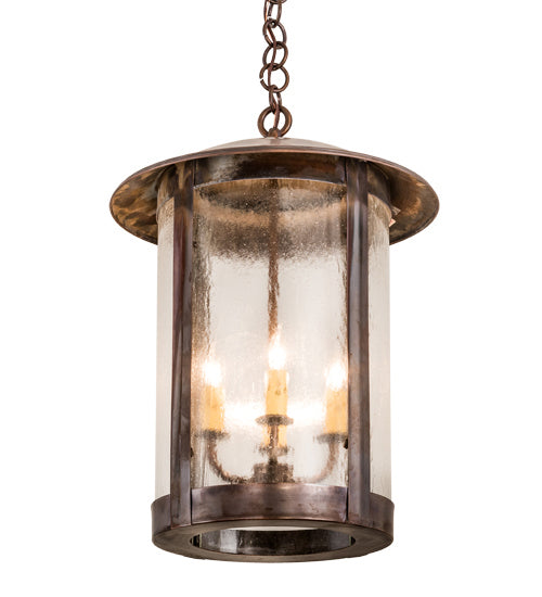 Meyda Tiffany Fulton Lake Charles 183802 Pendant Light - Vintage Copper