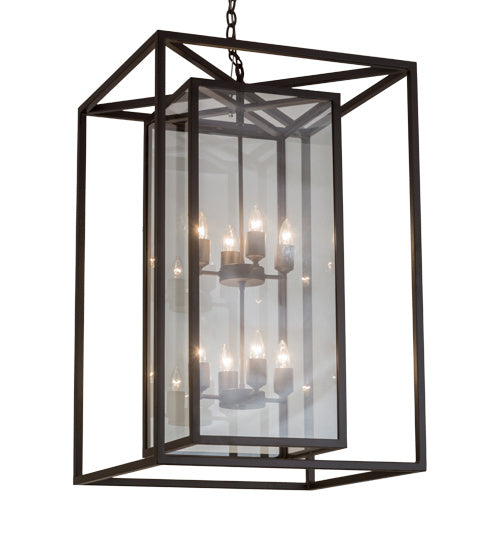 Meyda Tiffany Kitzi Box 185037 Pendant Light - Oil Rubbed Bronze