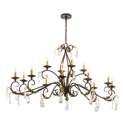 Meyda Tiffany Windsor 187263 Chandelier Light - Bronze