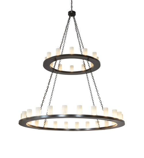 Meyda Tiffany Loxley 190595 Chandelier Light - Timeless Bronze