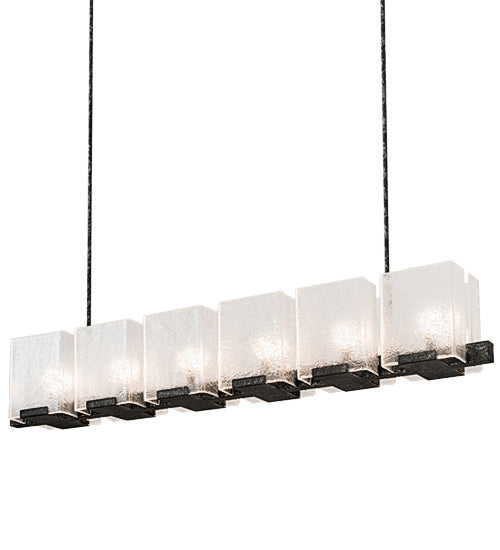 Meyda Tiffany Ice Cube 190616 Pendant Light - Custom, Chrome