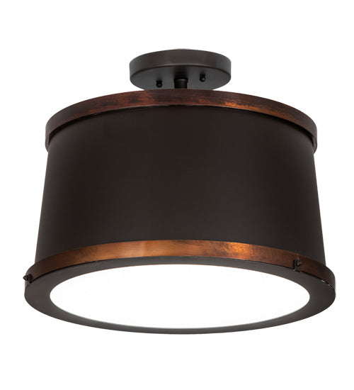 Meyda Tiffany Cilindro 190873 Ceiling Light - Vintage Copper,Oil Rubbed Bronze