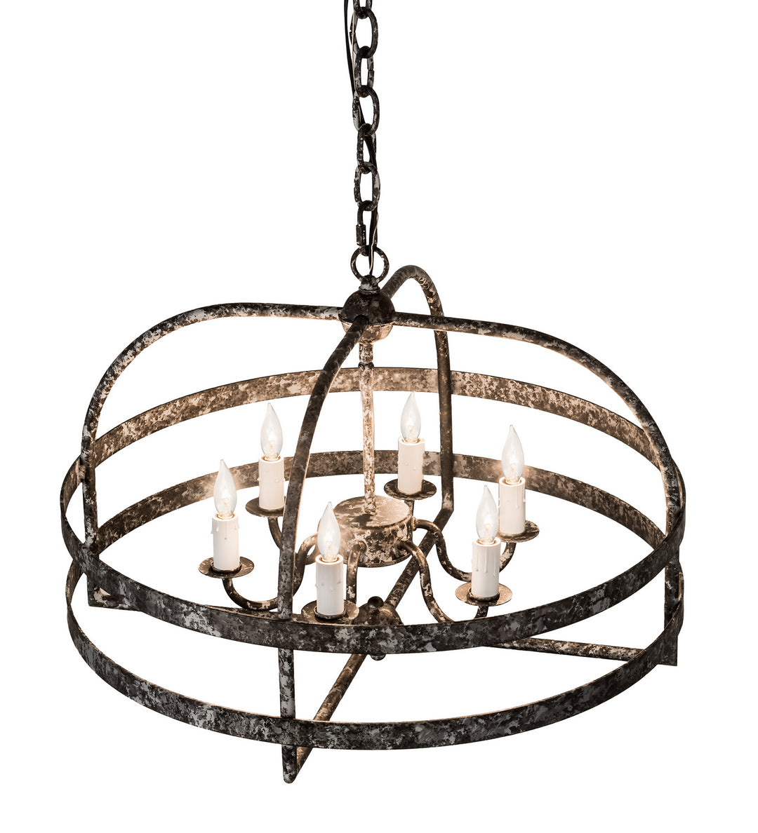 Meyda Tiffany Aldari 192658 Pendant Light - Pewter