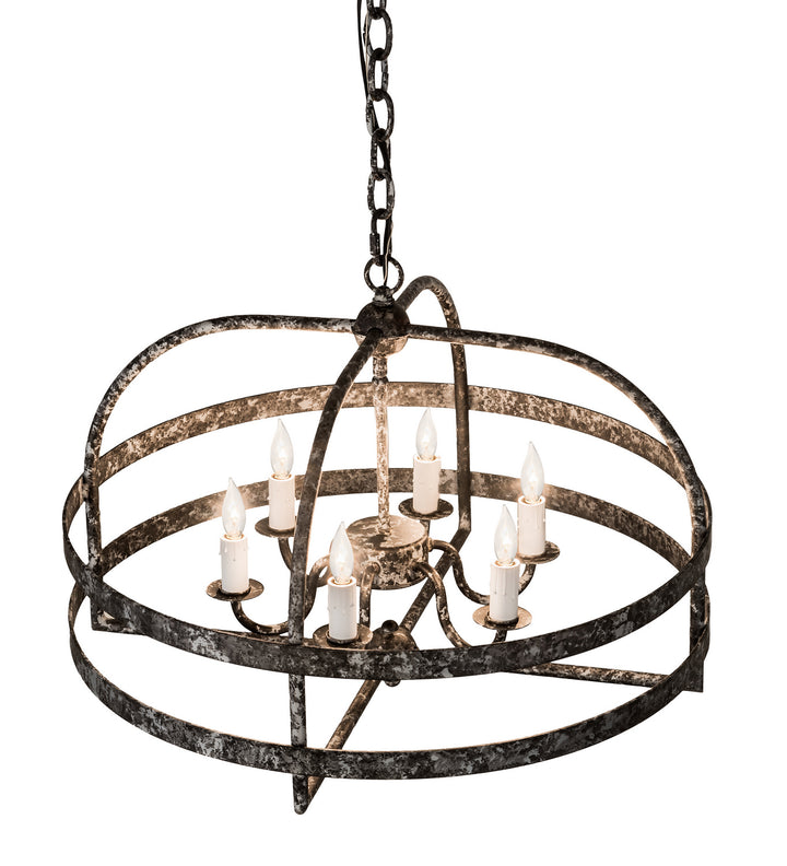 Meyda Tiffany Aldari 192658 Pendant Light - Pewter