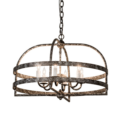 Meyda Tiffany Aldari 192658 Pendant Light - Pewter