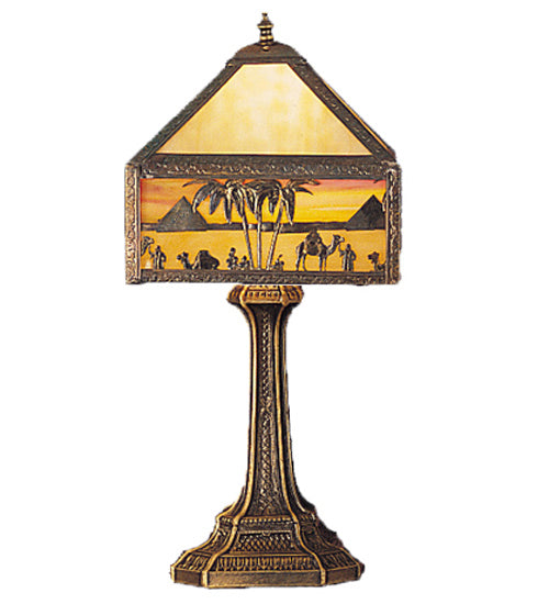 Meyda Tiffany Lighting 200209 Camel One Light Accent Lamp Lamp Bronze / Dark