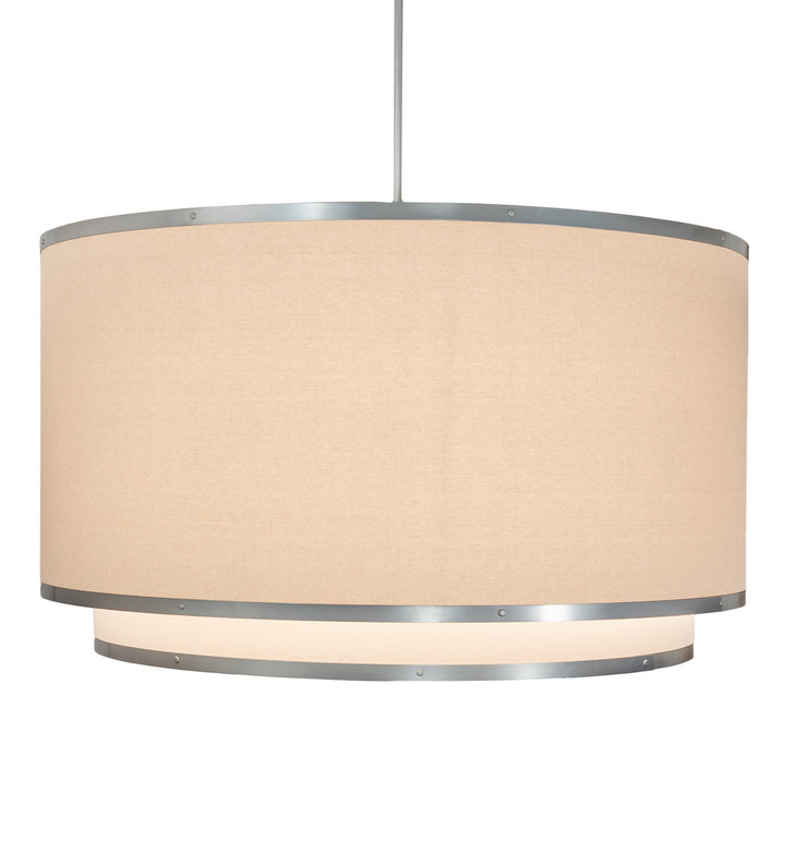 Meyda Tiffany Cilindro 202506 Pendant Light - Nickel