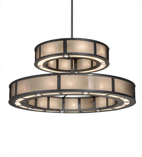 Meyda Tiffany Telluride Magic 202731 Chandelier Light - Craftsman Brown