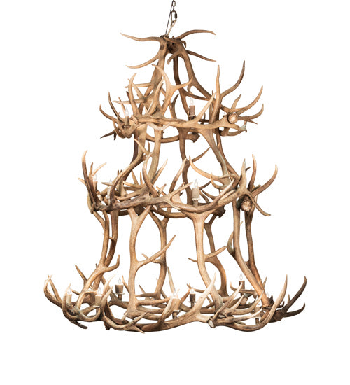 Meyda Tiffany Antlers 212276 Chandelier Light - Verdigris,Copper
