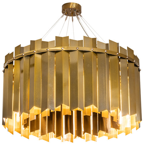 Meyda Tiffany Eldorado 213981 Chandelier Light - Craftsman Brown