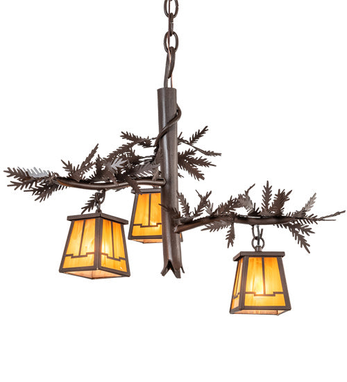 Meyda Tiffany Pine Branch 215312 Chandelier Light - Cafe-Noir