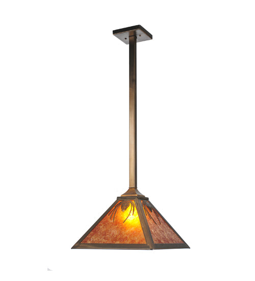 Meyda Tiffany Mountain Pine 108006 Pendant Light - Antique Copper