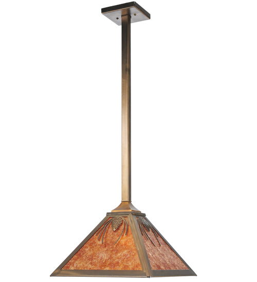 Meyda Tiffany Mountain Pine 108006 Pendant Light - Antique Copper