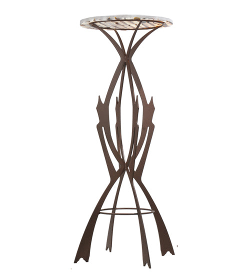 Meyda Tiffany Lighting 108010 Marina Table Furniture Bronze / Dark