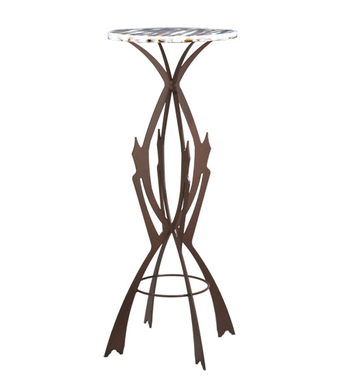 Meyda Tiffany Lighting 108010 Marina Table Furniture Bronze / Dark