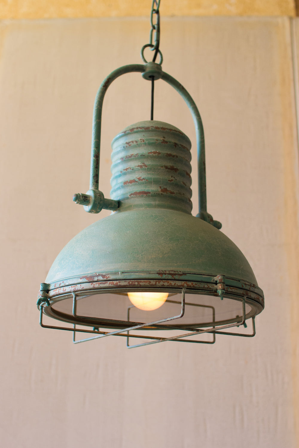 Kalalou CLA1098 Pendant Light - Turquoise