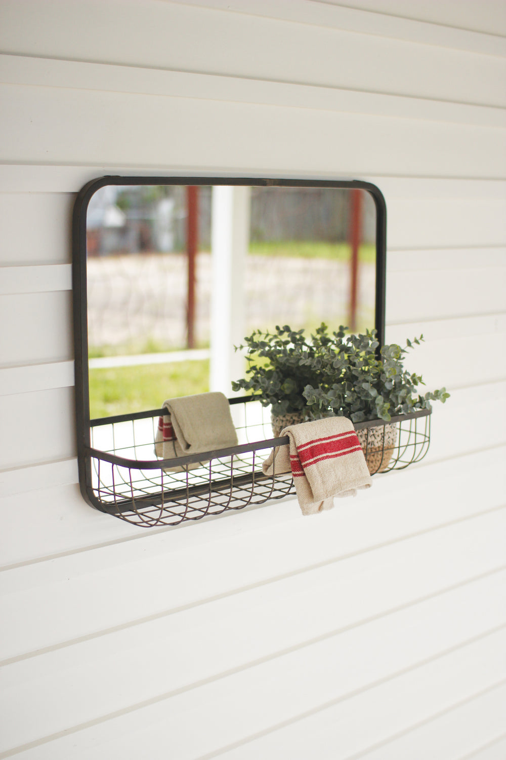 Kalalou Lighting CLA1191  Mirror Mirror Bronze / Dark