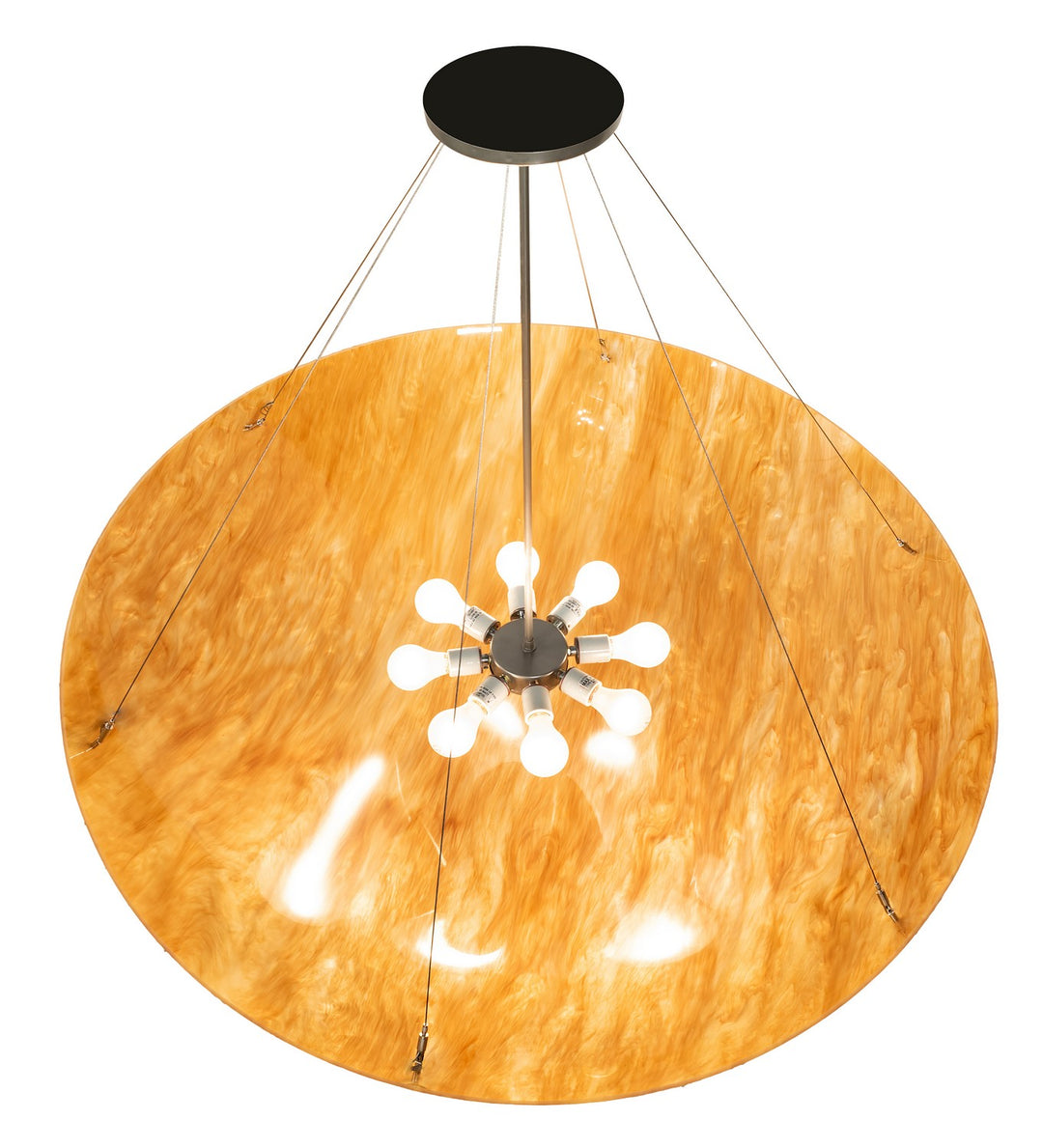 Meyda Tiffany Cypola 216810 Pendant Light - Brushed Nickel