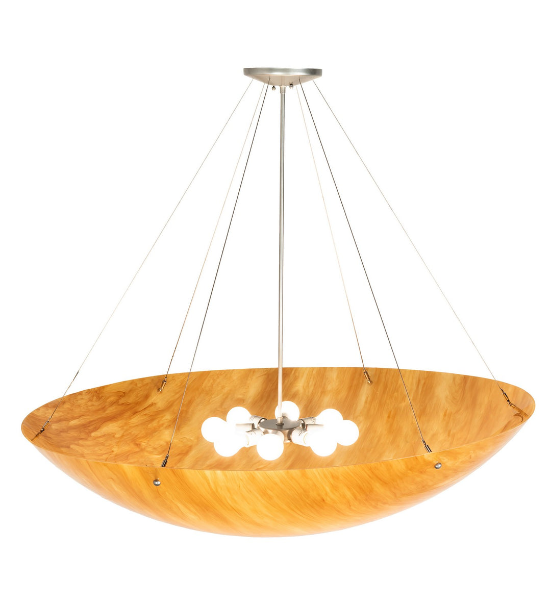 Meyda Tiffany Cypola 216810 Pendant Light - Brushed Nickel