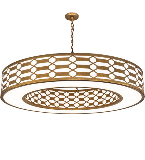 Meyda Tiffany Watermere 217249 Chandelier Light - Burnished