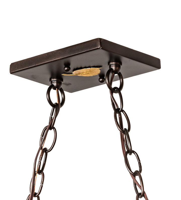 Meyda Tiffany Tall Pines 217916 Pendant Light - Mahogany Bronze