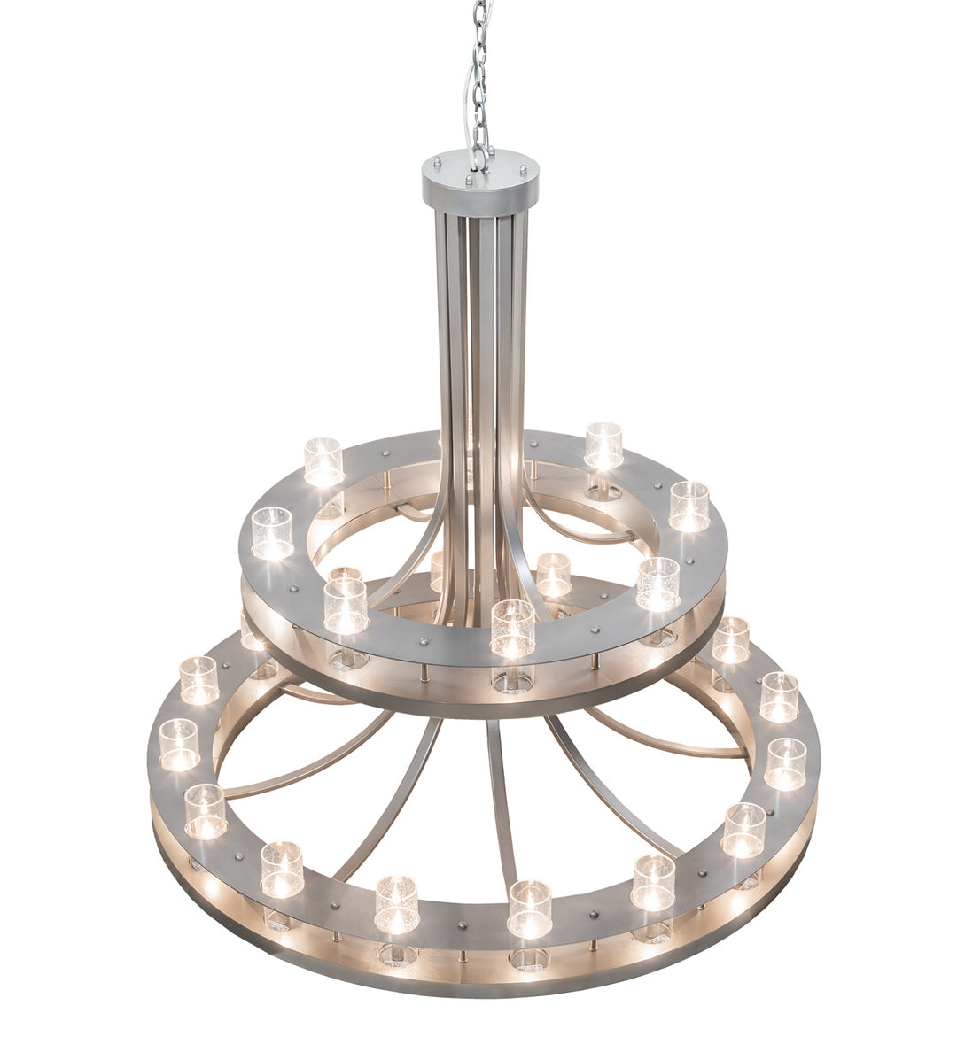 Meyda Tiffany Arion 218772 Chandelier Light - Nickel