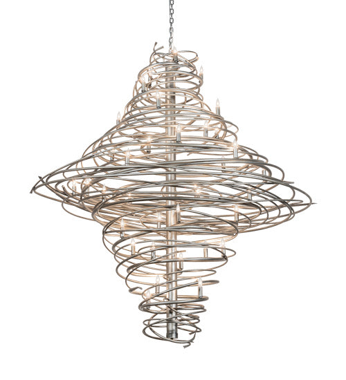 Meyda Tiffany Cyclone 219352 Chandelier Light - Steel