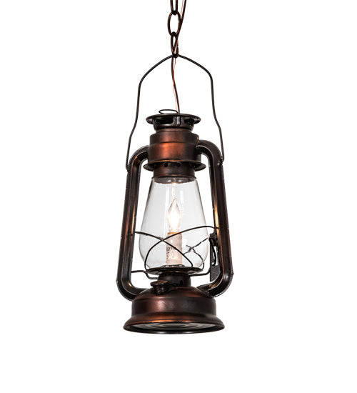 Meyda Tiffany Miners Lantern 220231 Pendant Light - Vintage Copper