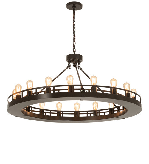 Meyda Tiffany Barbury 220284 Chandelier Light - Timeless Bronze