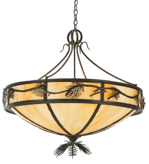 Meyda Tiffany Lone Pine 108049 Pendant Light - Timeless Bronze