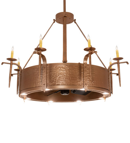 Meyda Tiffany Costello 221266 Ceiling Fan - Bronze