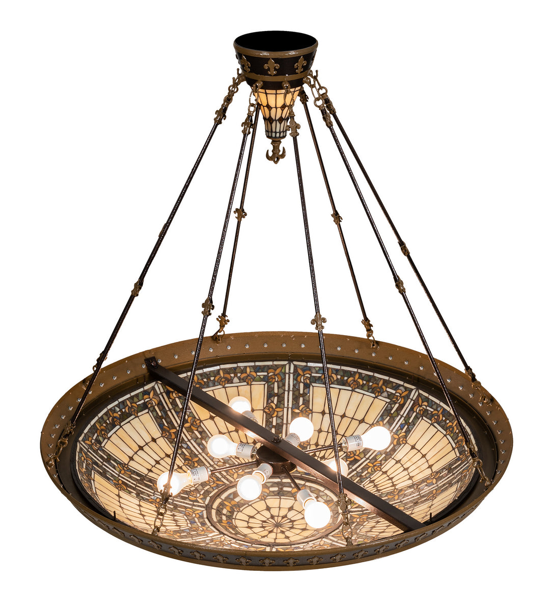 Meyda Tiffany Fleur-De-Lis 221466 Ceiling Light