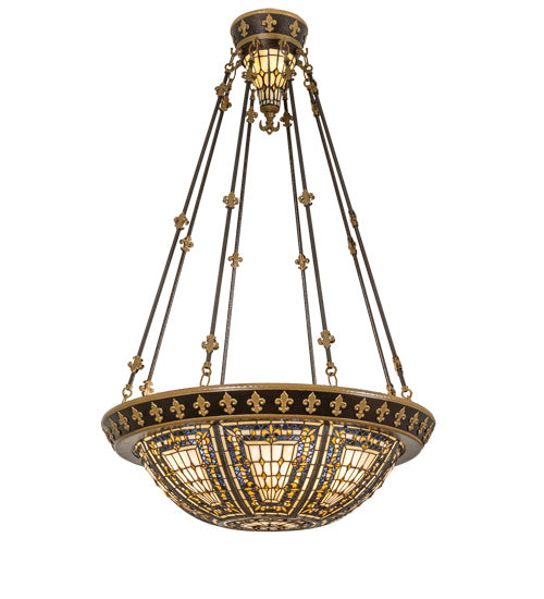Meyda Tiffany Fleur-De-Lis 221467 Ceiling Light