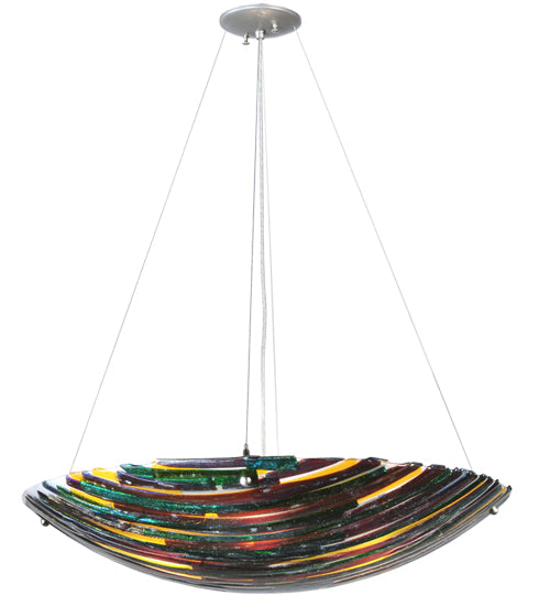 Meyda Tiffany Penna Di Pavone 108069 Pendant Light - Nickel