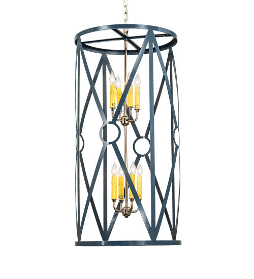 Meyda Tiffany Penelope 221843 Pendant Light - Custom, Polished Nickel