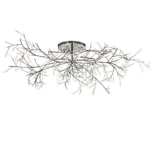 Meyda Tiffany Thicket 221927 Ceiling Light - Chrome,Stainless Steel