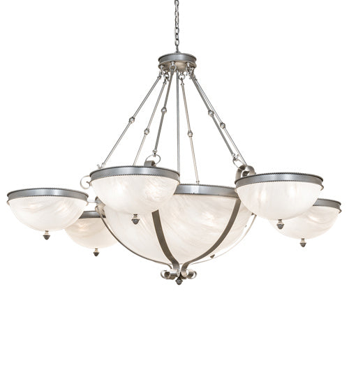 Meyda Tiffany Alonzo 222370 Chandelier Light - French Bronzed