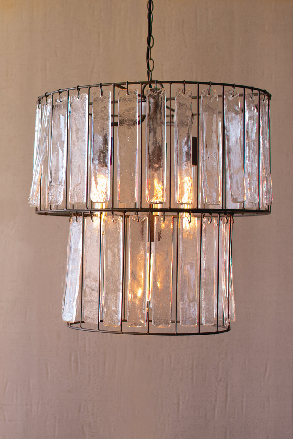Kalalou CQ7411 Pendant Light - Grey