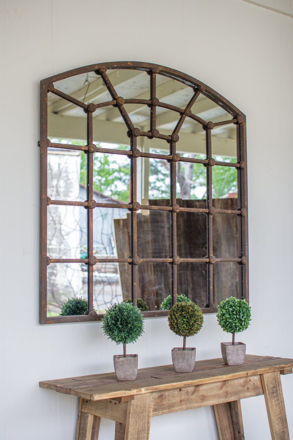 Kalalou Lighting CRD1085  Mirror Mirror Bronze / Dark