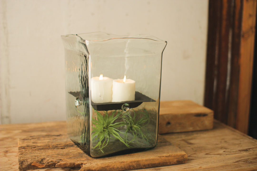 Kalalou Lighting CV2210  Candle Hurricane Home Decor Light