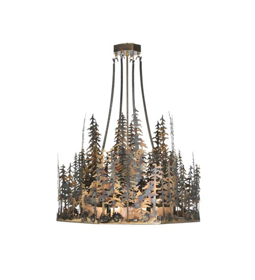 Meyda Tiffany Pine Lake 108091 Pendant Light - Antique Copper