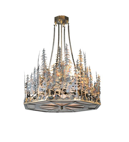 Meyda Tiffany Pine Lake 108091 Pendant Light - Antique Copper