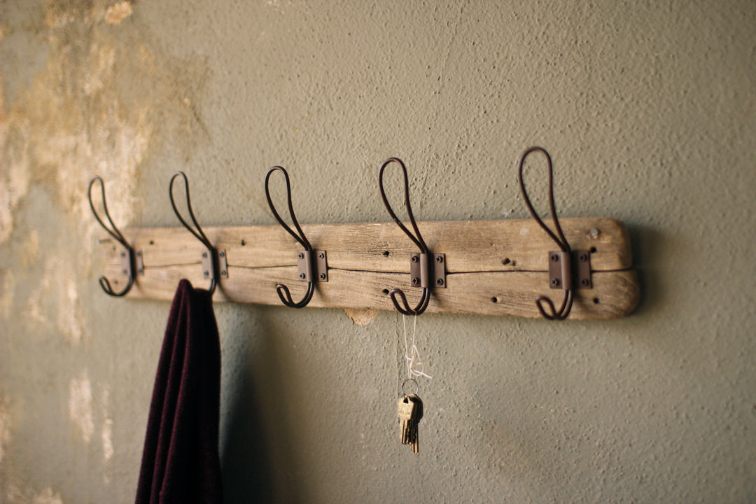 Kalalou Lighting CXJ1025  Coat Rack Home Decor Bronze / Dark
