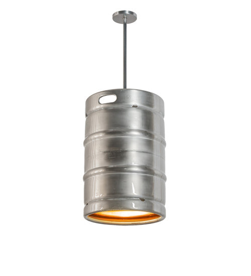 Meyda Tiffany Keg 224991 Pendant Light - Stainless Steel