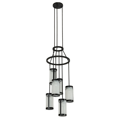 Meyda Tiffany Putrelo 225670 Chandelier Light - Wrought Iron