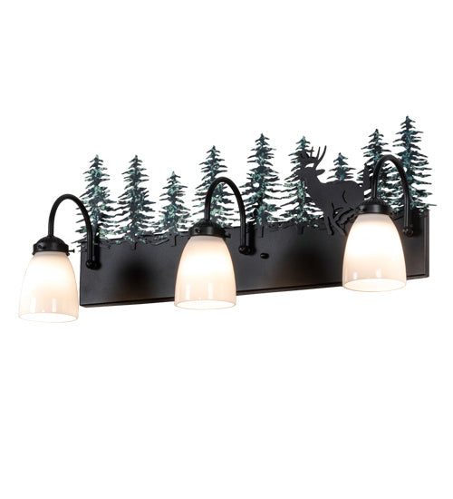 Meyda Tiffany Deer 226178 Bath Vanity Light 27 in. wide